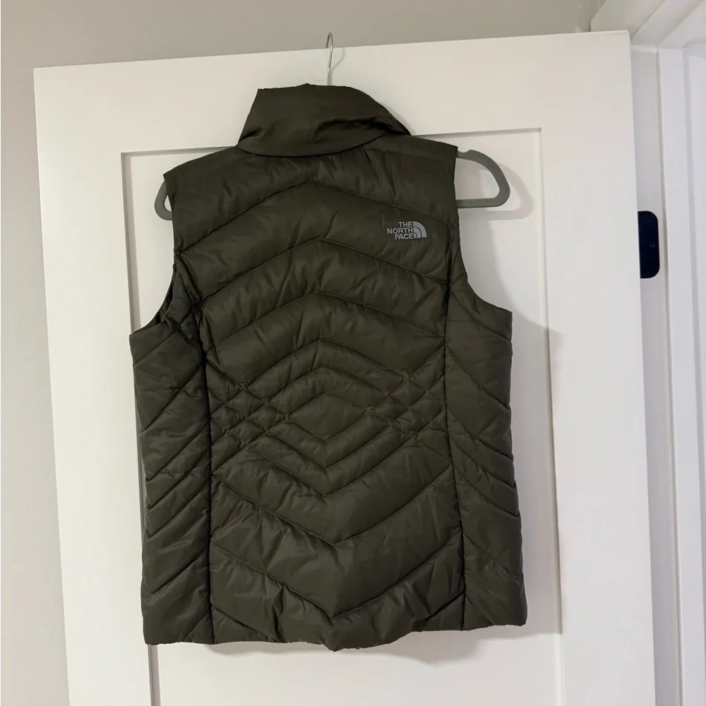 The North Face Olive Puffer Vest - Picture 3 of 3